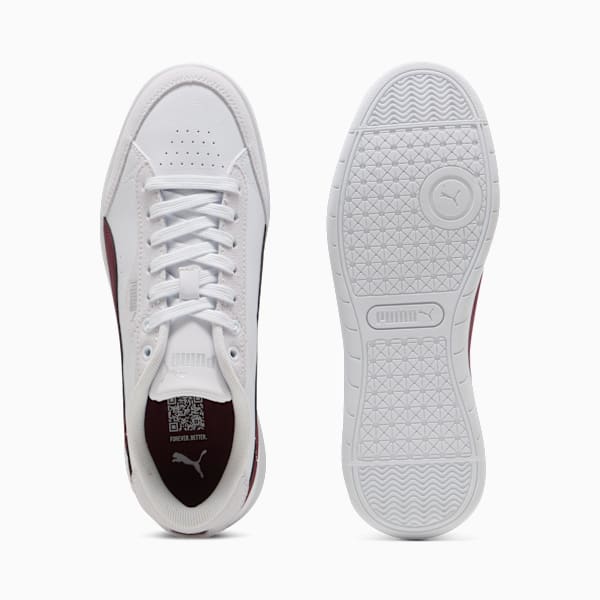 Vikky Star Sneakers Women, PUMA White-Ruby Shimmer-Silver Mist, large-ZAF