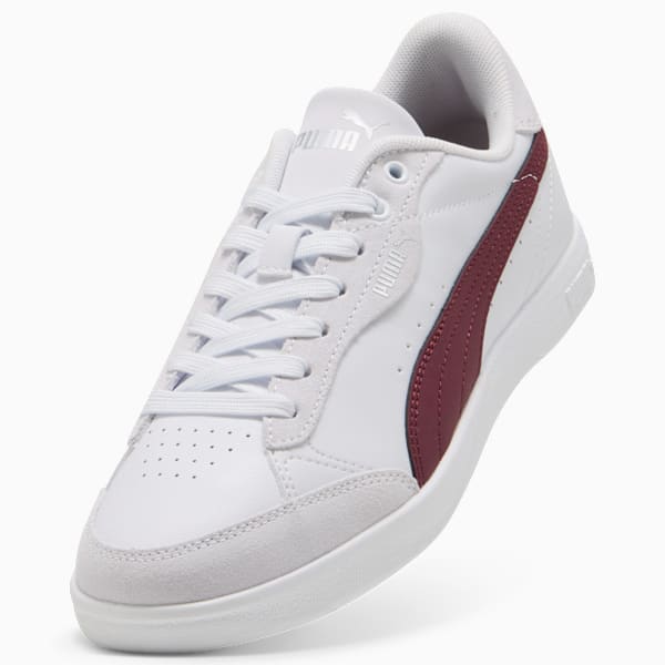 Vikky Star Sneakers Women, PUMA White-Ruby Shimmer-Silver Mist, large-ZAF