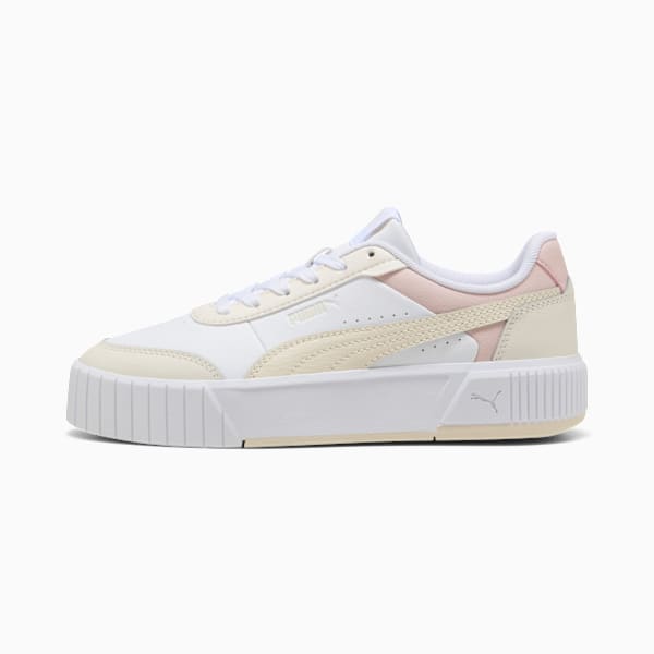 Carina Mia Sneakers Women, PUMA White-Alpine Snow-Frosted Ivory, large-ZAF