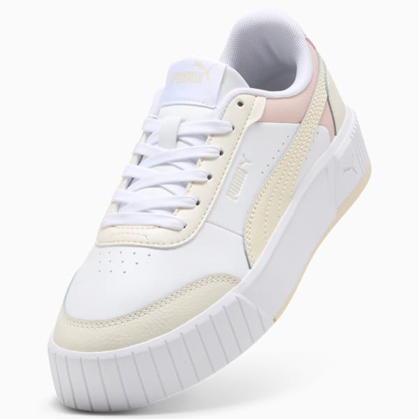 Carina Mia Sneakers Women, PUMA White-Alpine Snow-Frosted Ivory, large-ZAF