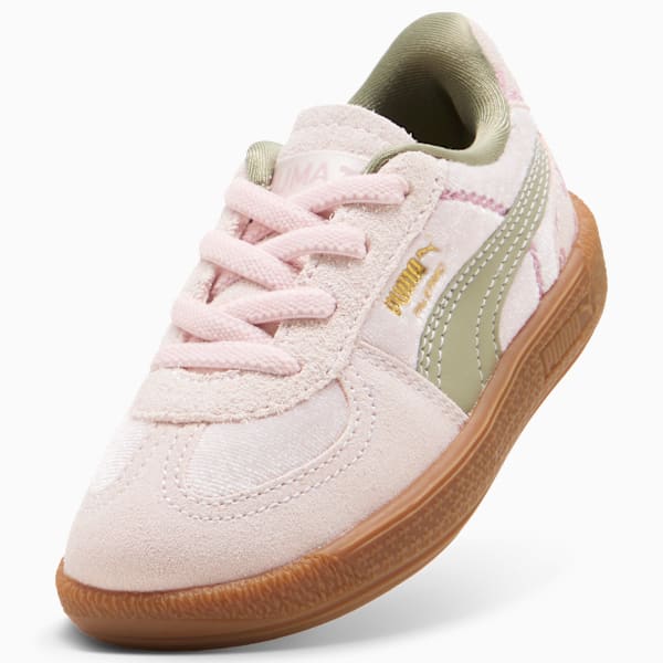 Bowtique Palermo Sneakers Toddler, Jasmine Flower-Lux Army, large-ZAF