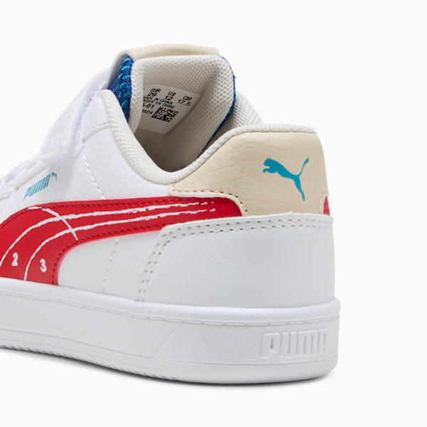 Zapatillas Caven 2.0 Run Fun para niños, PUMA White-For All Time Red-Tropical Blue, large-ARG