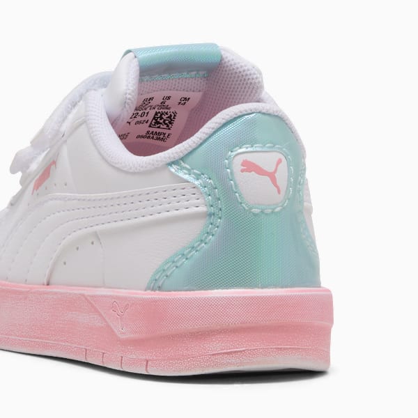 Tenis Jada Classic Space Belle para bebés, PUMA White-Sea Glass-Pinkscape, large-MEX