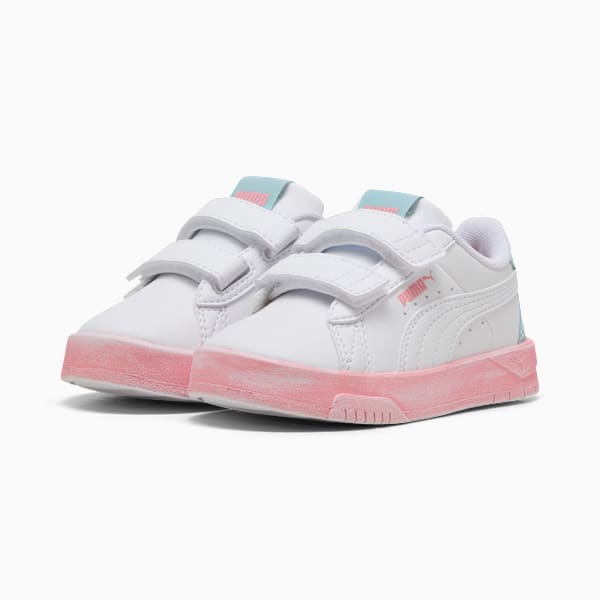 Tenis Jada Classic Space Belle para bebés, PUMA White-Sea Glass-Pinkscape, large-MEX