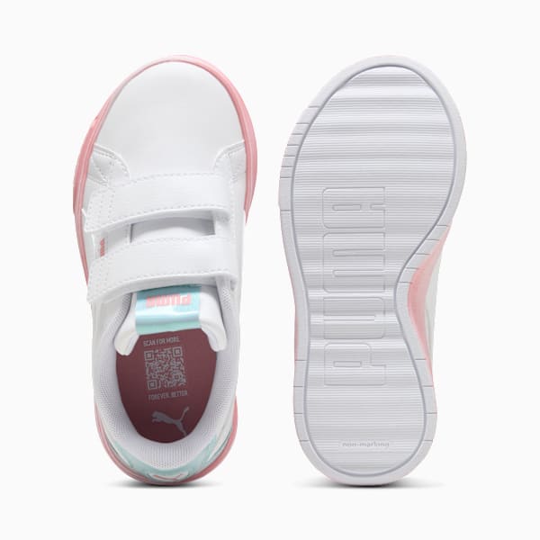 Tenis Jada Classic Space Belle para niñas, PUMA White-Sea Glass-Pinkscape, large-MEX
