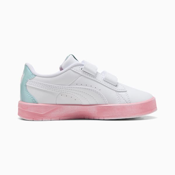 Tenis Jada Classic Space Belle para niñas, PUMA White-Sea Glass-Pinkscape, large-MEX