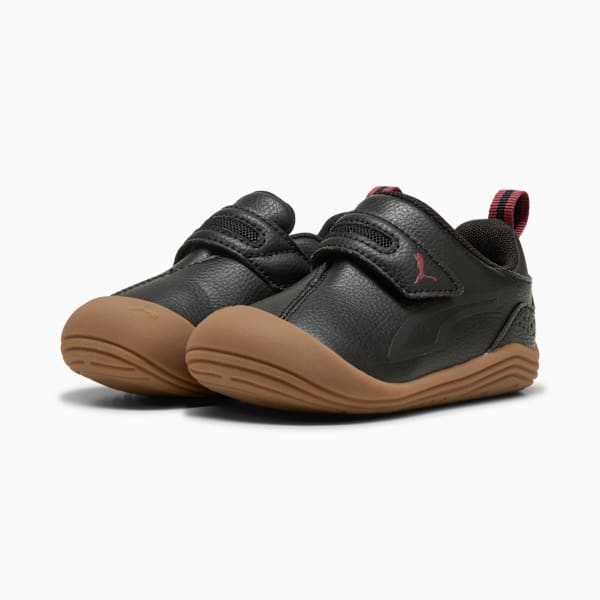 Kitten Sneakers Toddlers, PUMA Black-PUMA Black-Team Regal Red, large-ZAF