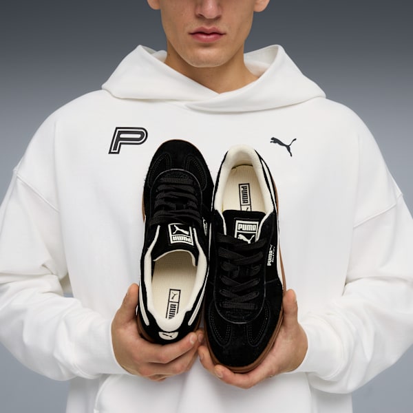 Palermo Alpino Suede Sneakers Unisex, PUMA Black-Warm White, large-ZAF