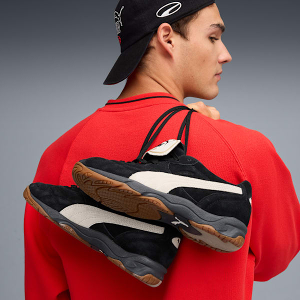 King Indoor The NeverWorn VI Sneakers Unisex, PUMA Black-PUMA White, large-MEX