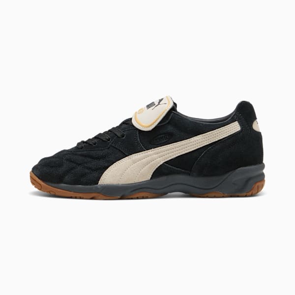 King Indoor The NeverWorn VI Sneakers Unisex, PUMA Black-PUMA White, large-MEX