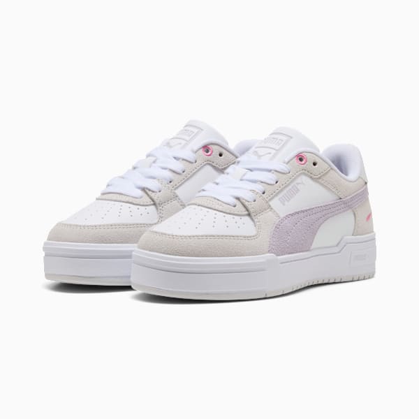 CA Pro Remix Sneakers Youth, PUMA White-Lilac Crush, large-ZAF