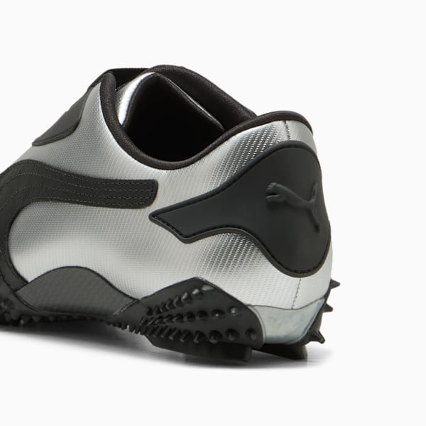 Mostro Metallic Sneakers Unisex, PUMA Silver-PUMA Black, large-MEX