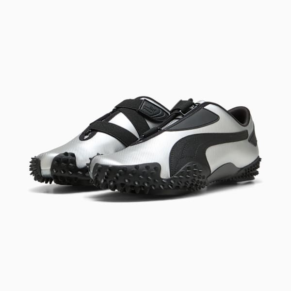 Mostro Metallic Sneakers Unisex, PUMA Silver-PUMA Black, large-MEX