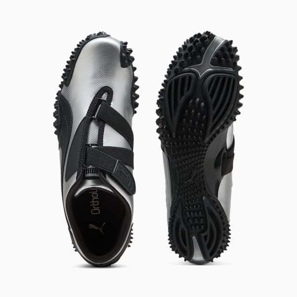 Mostro Metallic Sneakers Unisex, PUMA Silver-PUMA Black, large-MEX