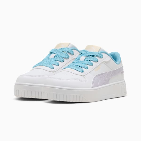 Carina Street Lacey 2.0 Sneakers Kids, PUMA White-Lilac Crush-Aqua, large-ZAF