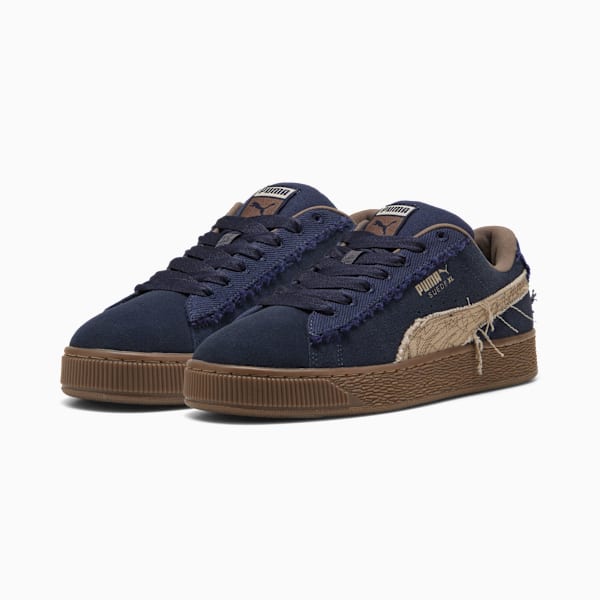 Suede XL Sneakers Unisex, New Navy-Gum, large-MEX