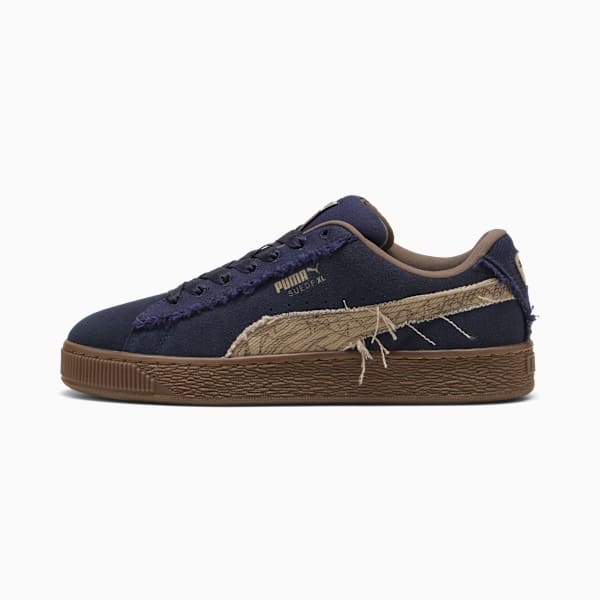 Suede XL Sneakers Unisex, New Navy-Gum, large-MEX