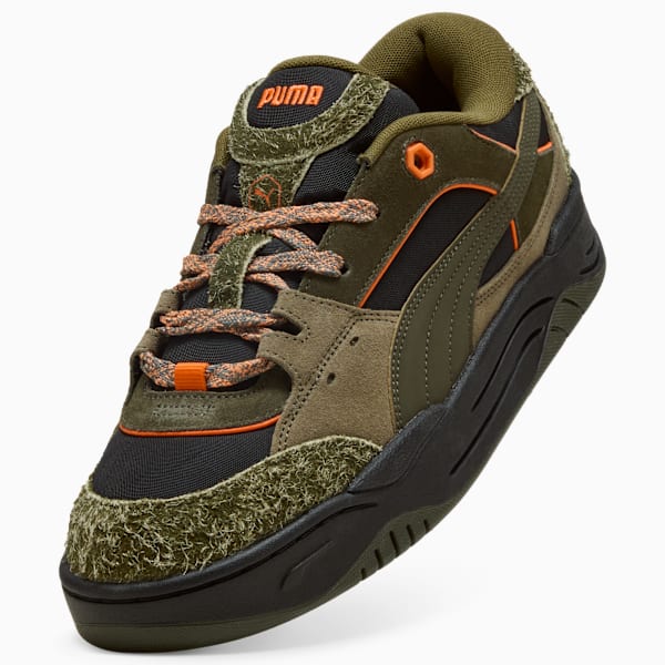 PUMA-180 Free Spirits Sneakers Unisex, PUMA Black-Dark Olive, large-ZAF