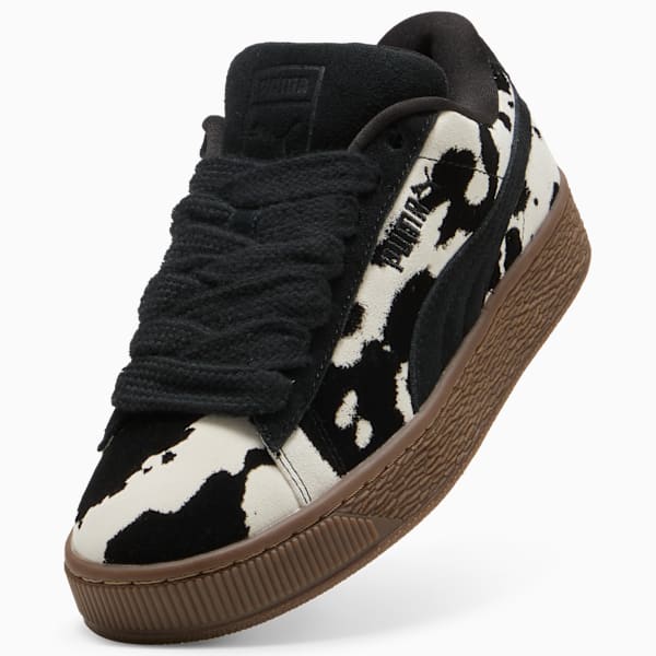 Suede XL Wild Instinct Sneakers Women, PUMA Black-Warm White, large-MEX