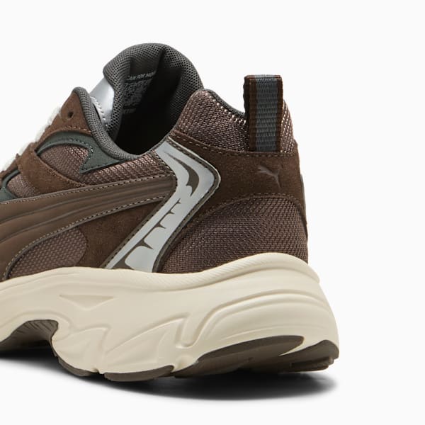 Morphic Retro Sneakers Unisex, Flat Bronze-Frosted Ivory, large-ZAF