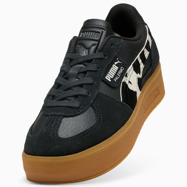 Tênis Palermo Elevata Wild Instinct Feminino, PUMA Black-Gum, large-BRA