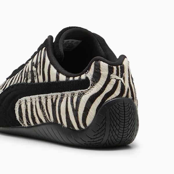 Speedcat Zebra Sneakers Women, Warm White-PUMA Black, large-MEX