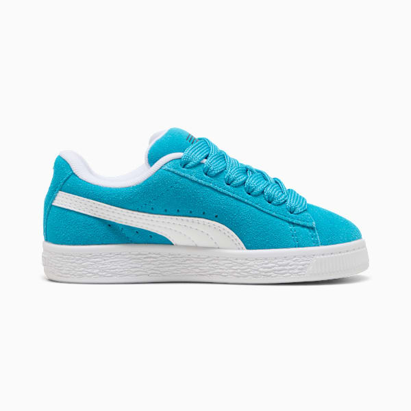 Tenis Suede XL Super PUMA para niños, Tropical Blue-PUMA White, large-MEX