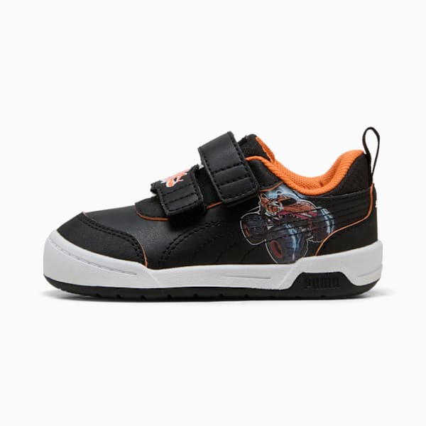 PUMA x HOT WHEELS™ MONSTER TRUCKS Multiflex 2 Sneakers Toddlers, PUMA Black-PUMA Black-Orange Glo, large-ZAF