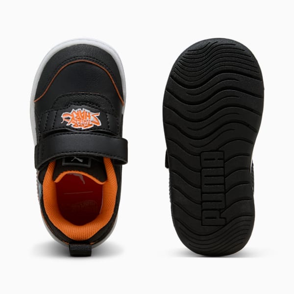 PUMA x HOT WHEELS™ MONSTER TRUCKS Multiflex 2 Sneakers Toddlers, PUMA Black-PUMA Black-Orange Glo, large-ZAF