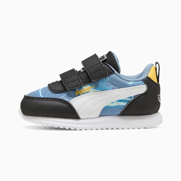 PUMA x HOT WHEELS™ R78 Lightwind Sneakers Kids Toddlers, Cool Blue-PUMA White-Sunny Yellow, large-MEX