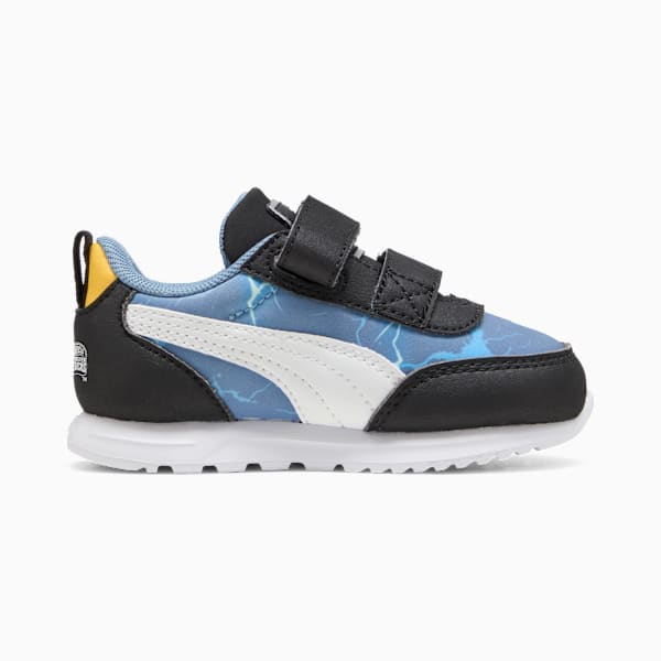 PUMA x HOT WHEELS™ R78 Lightwind Sneakers Kids Toddlers, Cool Blue-PUMA White-Sunny Yellow, large-MEX
