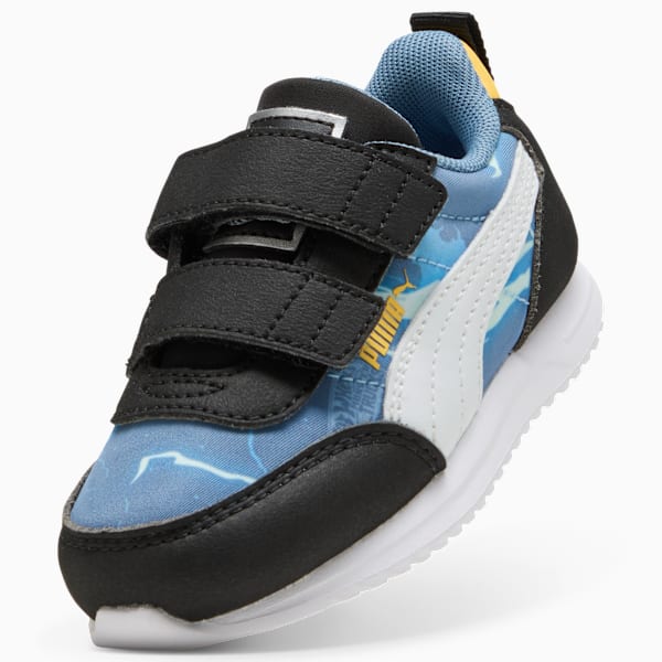 PUMA x HOT WHEELS™ R78 Lightwind Sneakers Kids Toddlers, Cool Blue-PUMA White-Sunny Yellow, large-MEX