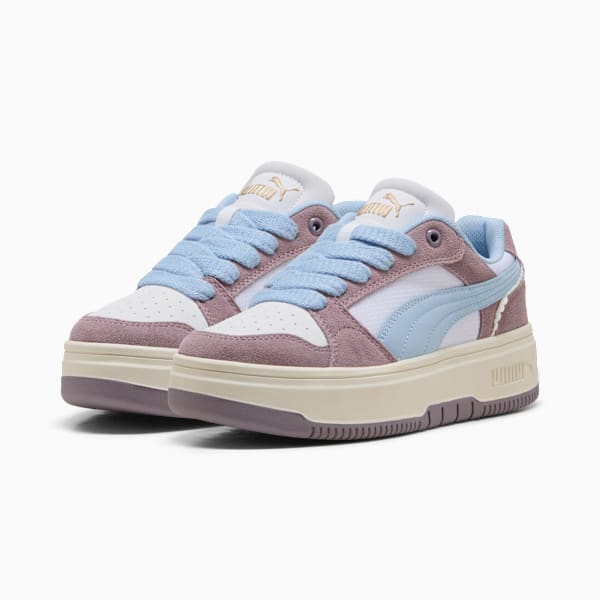 Zapatillas Rebound Femme Low Memoires para mujer, PUMA White-Haute Tropic-Frosted Ivory, large-ARG