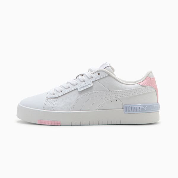 Zapatillas Jada BADP para mujer, PUMA White-PUMA White-Chalk Pink-PUMA Silver, large-ARG