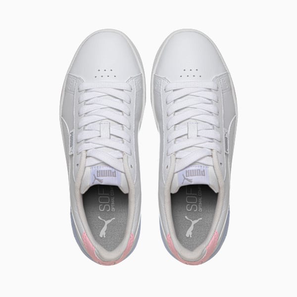 Zapatillas Jada BADP para mujer, PUMA White-PUMA White-Chalk Pink-PUMA Silver, large-ARG