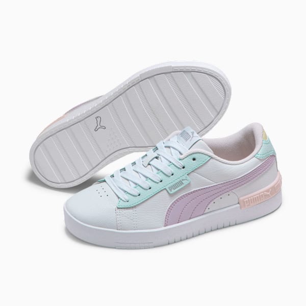 Zapatillas Jada BADP para mujer, PUMA White-Nitro Blue-Lavender Fog, large-ARG