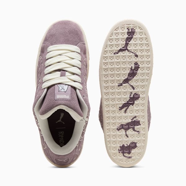 Tenis PUMA x RIPNDIP Suede XL, Plum Jam-Warm White, large-MEX