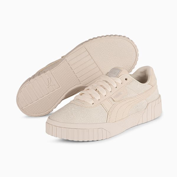 Zapatillas Cali OG Paisley para mujer, Warm White-Sugared Almond, large-ARG