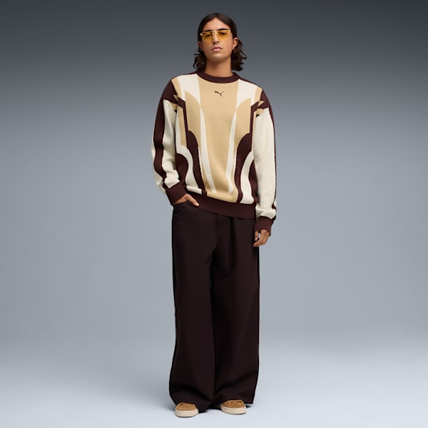 Tenis Suede Charles F. Stead V, Honey Butter-PUMA White, large-MEX