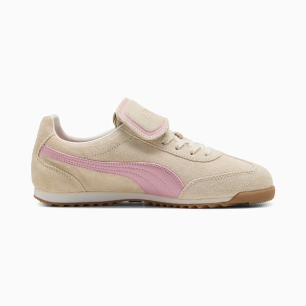 Arizona Premium Sneakers Unisex, Alpine Snow-Poised Pink-PUMA Gold, large-ZAF
