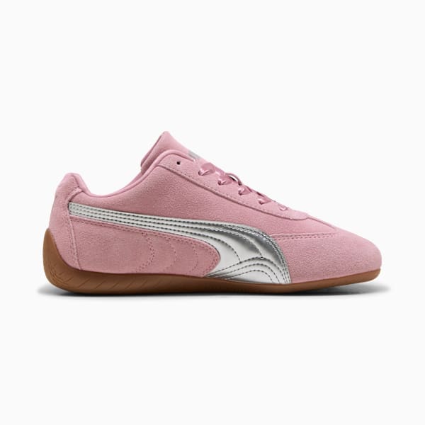 Speedcat Metallic Sneakers Youth, Poised Pink-PUMA Silver, large-MEX