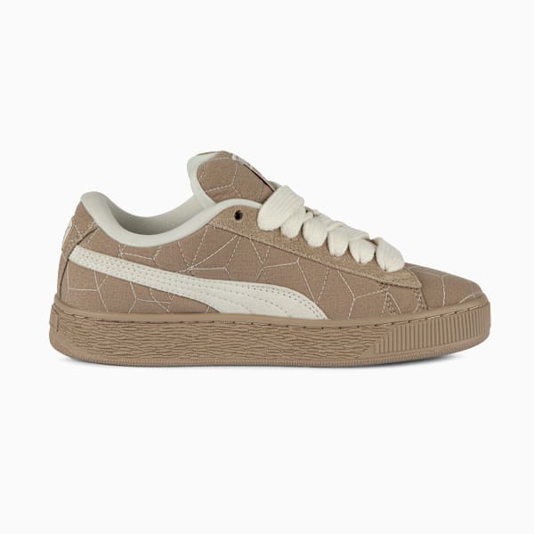 Suede XL Downtown Nube Sneakers Women, Ice Coffee-Frosted Ivory, large-MEX