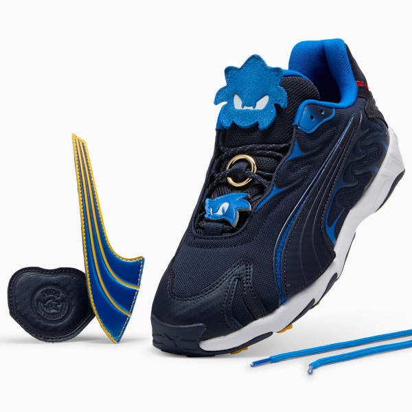 Tenis Inhale PUMA x SONIC THE HEDGEHOG, PUMA Navy-PUMA Team Royal, large-MEX