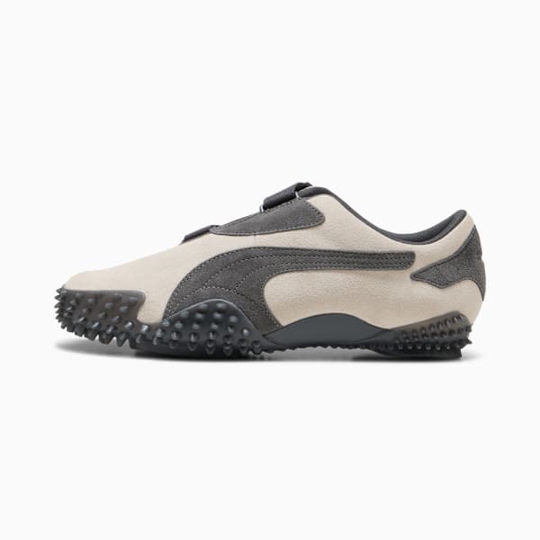 Mostro Suede Sneakers Unisex, Dusky Gray-Alpine Snow, large-ZAF