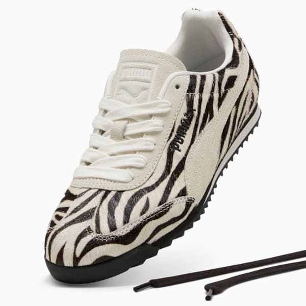 Arizona Zebra Sneakers Women, PUMA Black-Warm White, large-MEX