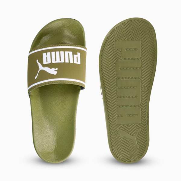 Poolcat Slide Focus ZADP, PUMA Olive-PUMA White, large-ZAF