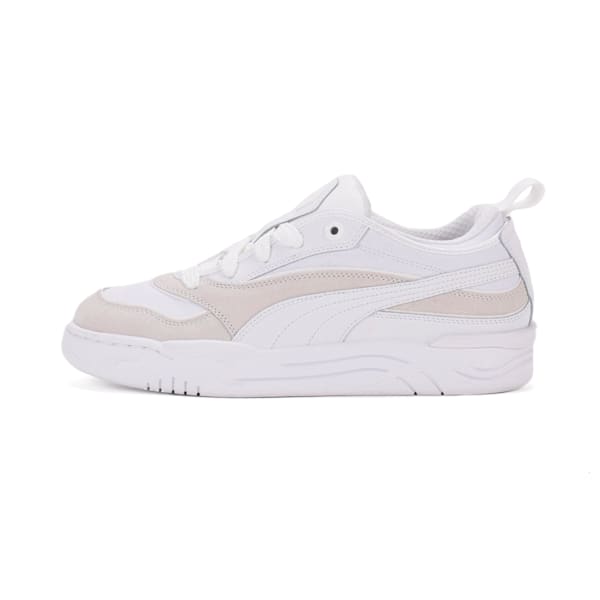 PUMA-180 Pro Sneakers Unisex, PUMA White-Feather Gray, large-MEX