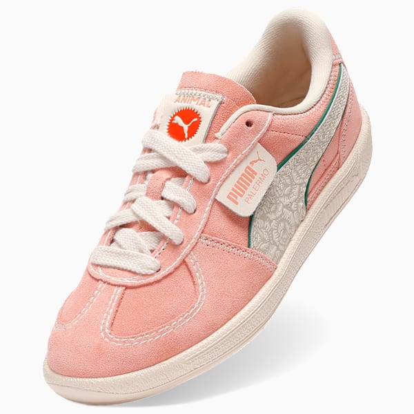 Tenis Palermo Animal De Poder para mujer, Poppy Pink-Sugared Almond-Archive Green-Redmazing, large-MEX