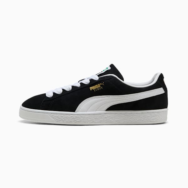 Tênis Suede Classic Masculino, PUMA Black-PUMA White, large-BRA