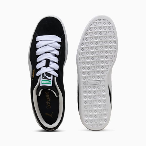 Tênis Suede Classic Masculino, PUMA Black-PUMA White, large-BRA